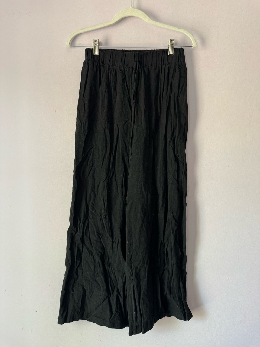 Shein S Black Women’s Wide Leg Pants